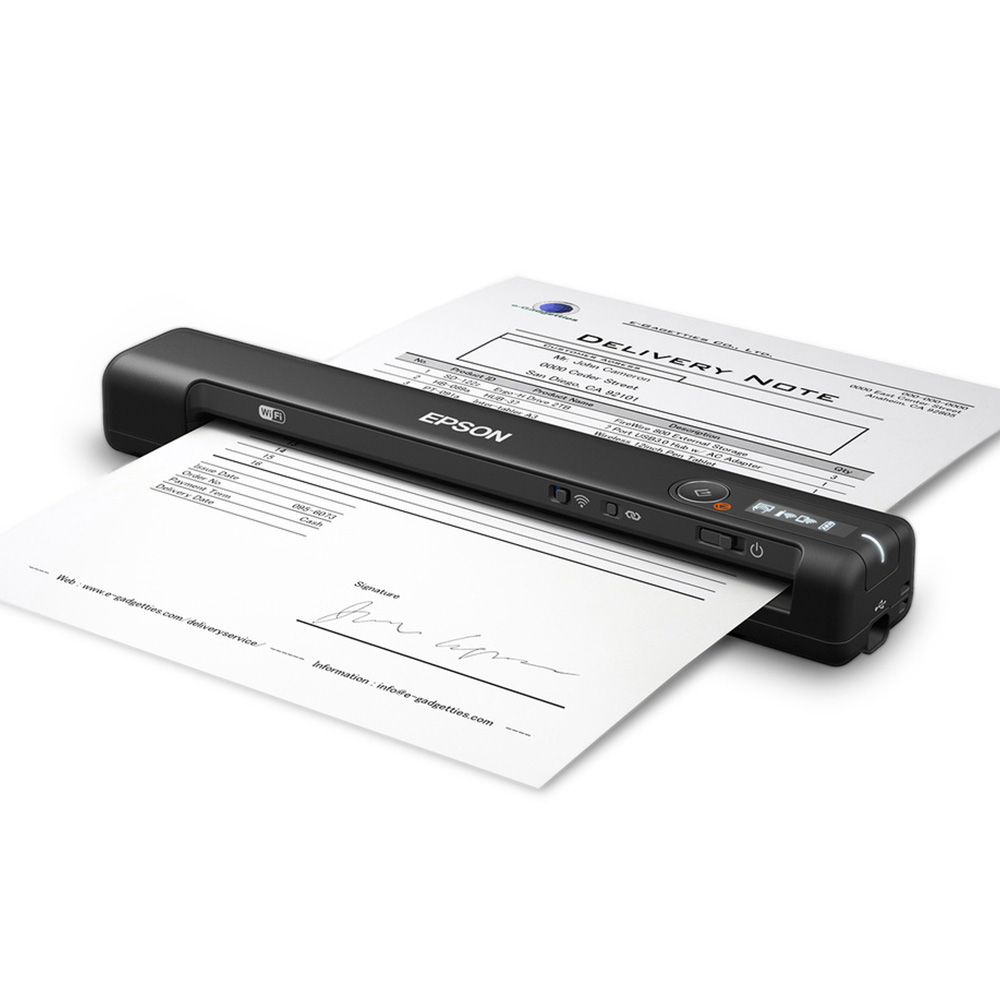 Epson WorkForce ES-60W Wireless Portable Sheetfed Document Scanner
